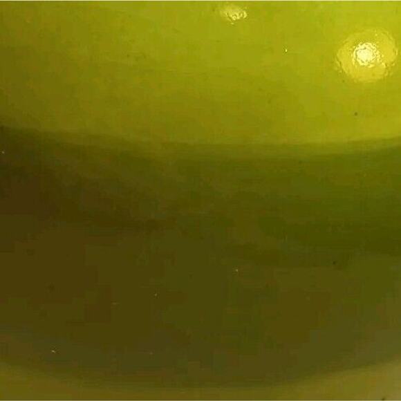 Vintage Holland Mold Ginger Jar MCM Avocado Green Handmade 6.5" Retro Decor Art - Picture 9 of 10